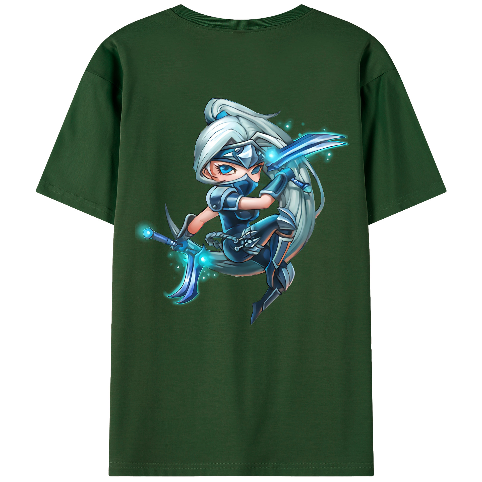 リーグ・オブ・レジェンド League of Legends LOL 綿100％半袖Tシャツ（背面プリント）
